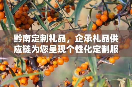 黔南定制礼品，企承礼品供应链为您呈现个性化定制服务
